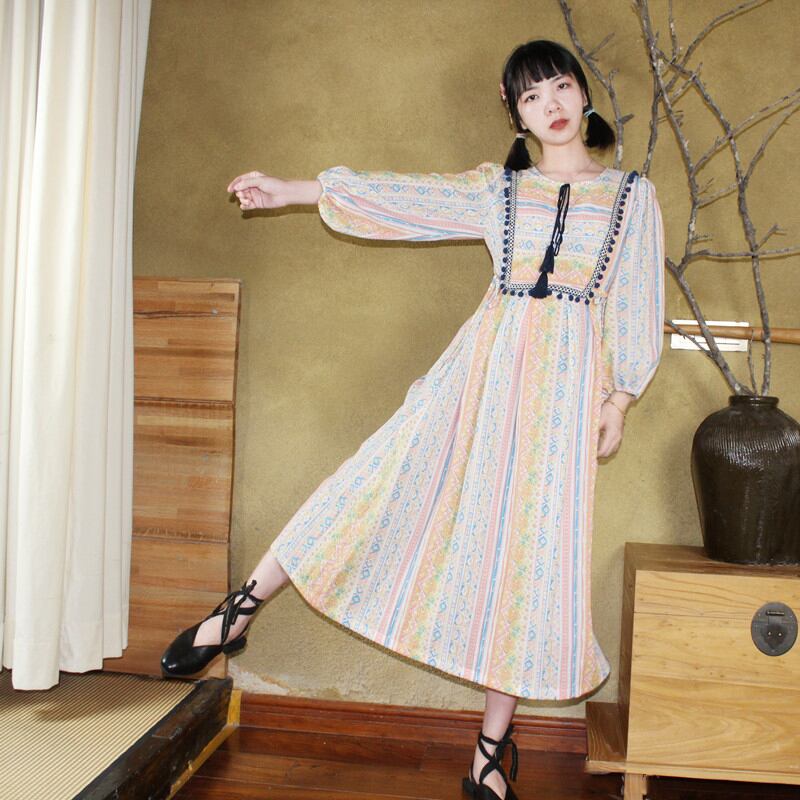 チャイナ風ワンピース 民族風ワンピース 改良唐装 改良漢服 チャイナ風服 中華服 改良型チャイナドレス 普段着 女子会 同窓会 二次会 普段着 S M L ロング丈 肌触りいい 旅行ワンピース 可愛い Elegant チャイナ風ワンピース 民族風ワンピース 改良唐装 改良漢服 チャイナ風服 中華服 改良型チャイナドレス 普段着 女子会 同窓会 二次会 普段着 S M L ロング丈 肌触りいい 旅行ワンピース 可愛い Elegant