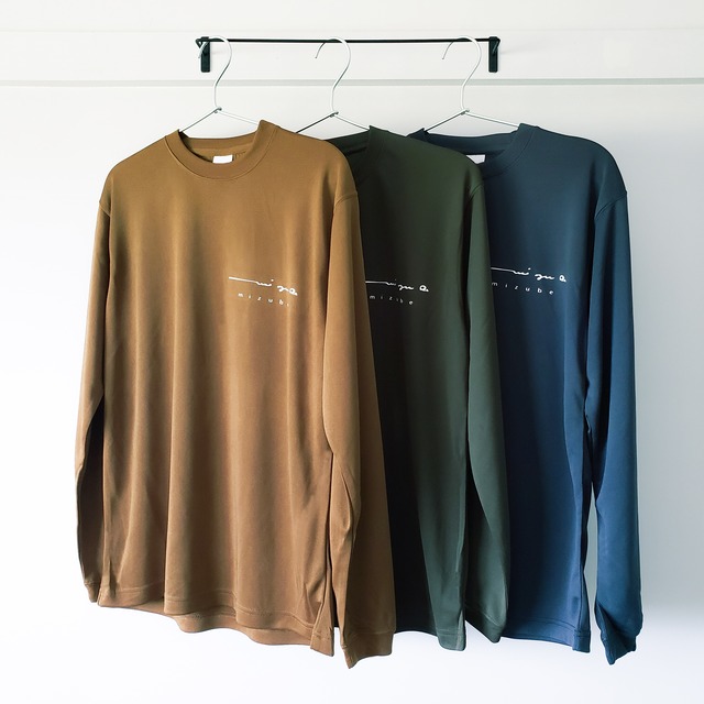 dry silky touch long sleeve T（4colors）