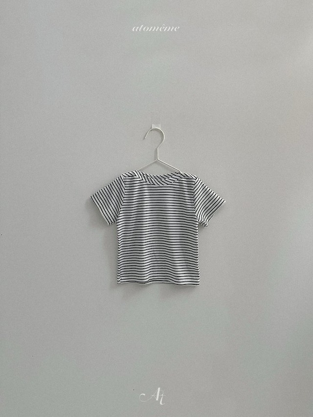 atomeme26su_Ciel Striped T-Shirt