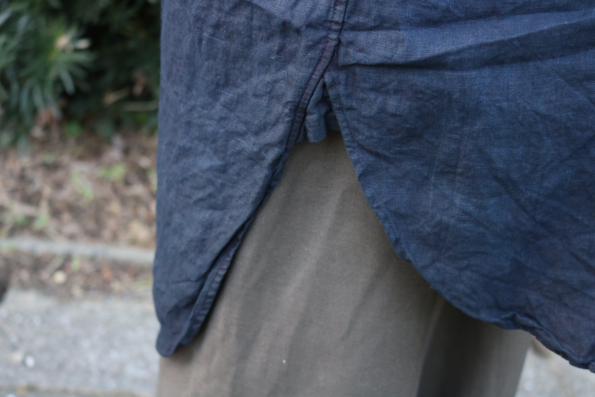 宝島染工 切替Bigシャツ Black | Zakka so-la