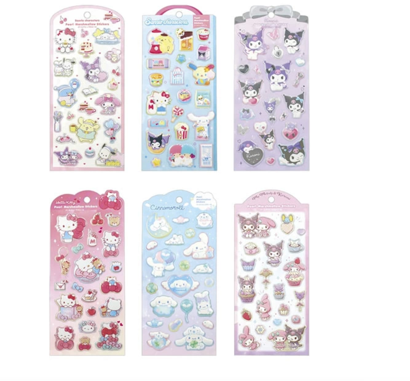 ※7月下旬入荷予定※【予約】サンリオ パールマシュマロシール