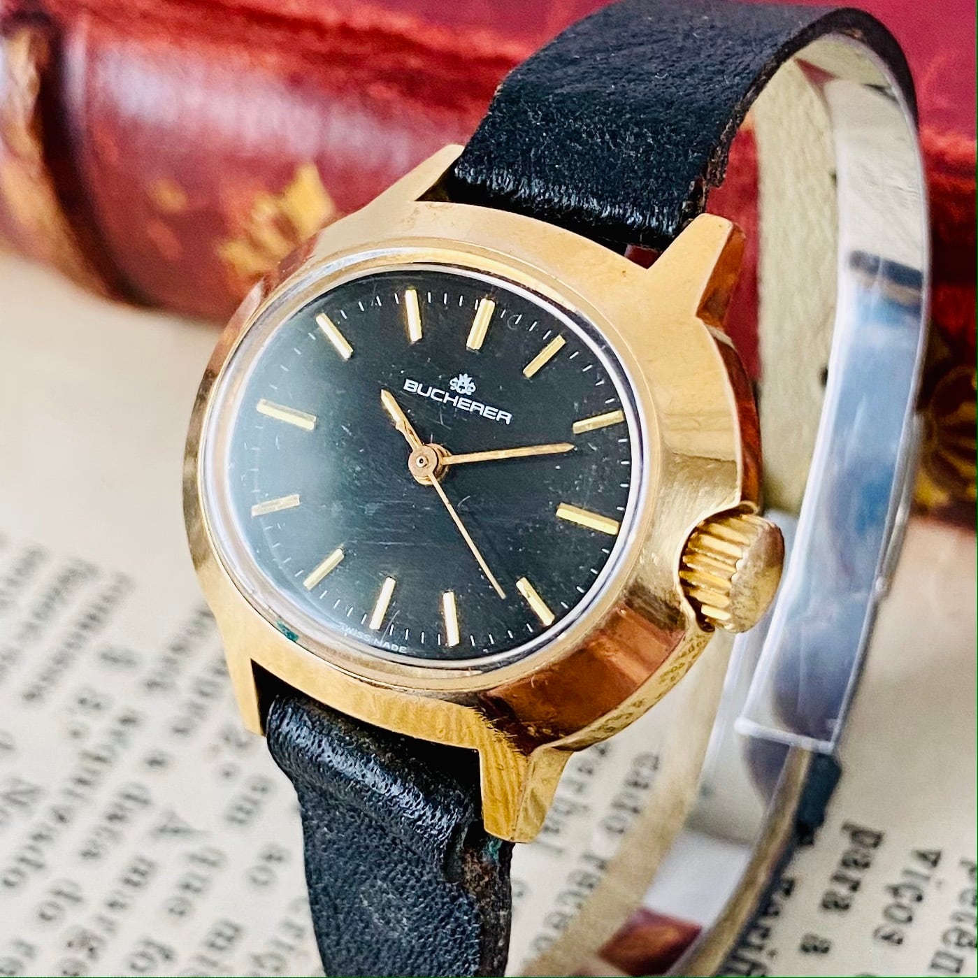 高級時計ブヘラ】Bucherer 手巻き 腕時計 レディース ビンテージ ...