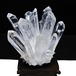 水晶 クラスター 水晶 原石 台座付属 一点物 182-8392
