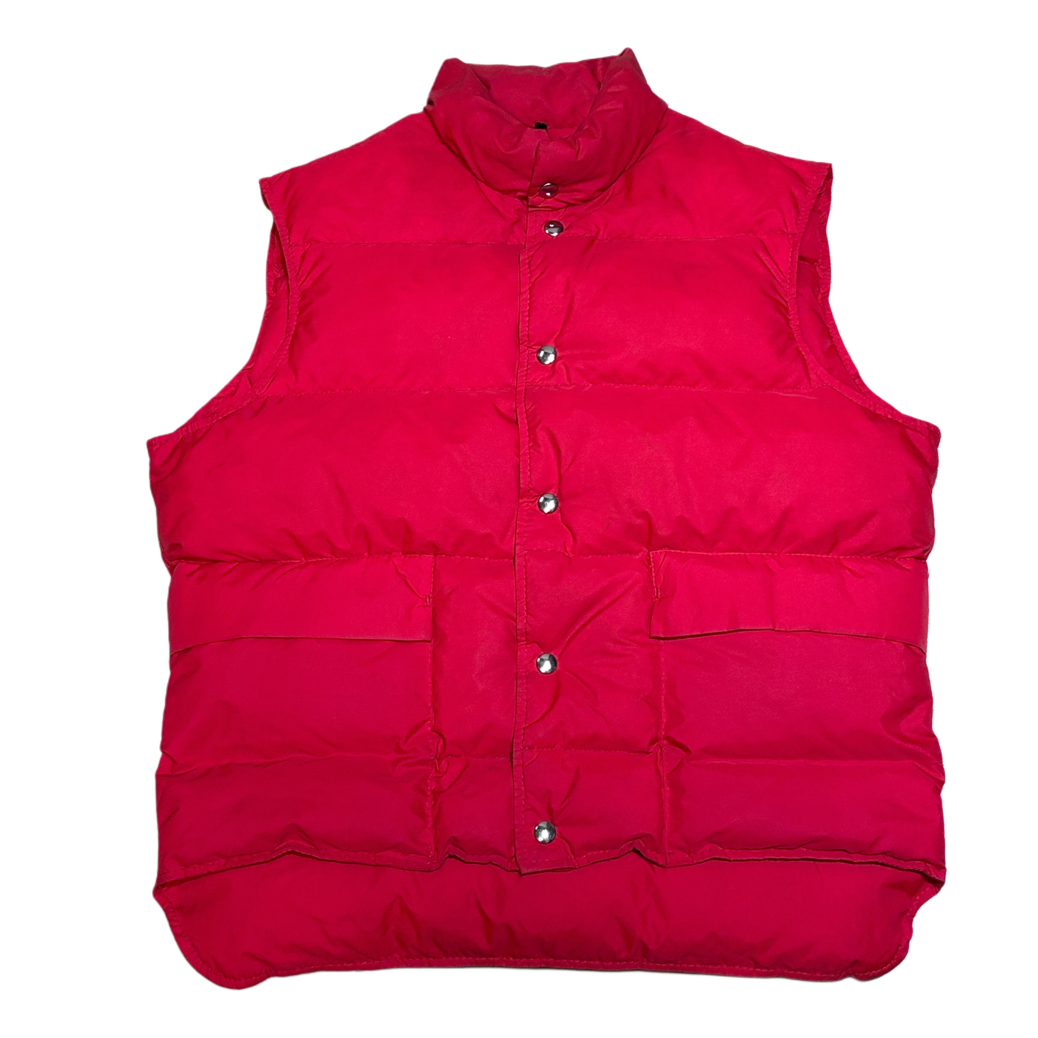 80s 茶タグ THE NORTH FACE ノースフェイス ダウンベスト【XL】MADE IN