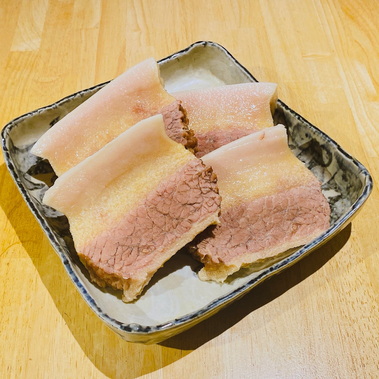 《鯨の胃袋　自家製ベーコン［1級畝須(うねす)］スライス【80g】【冷凍品】〈特上品質〉　公式通販》