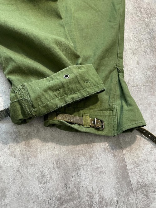 70s スウェーデン軍 実物 M-59 カーゴパンツ C52 w34 詳細写真4
