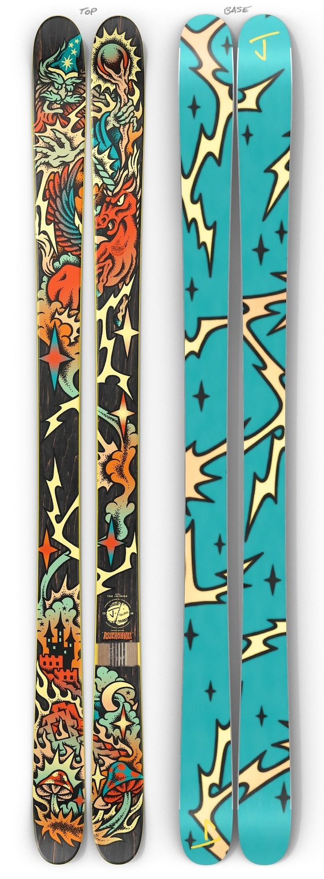 【予約特典つき】J skis ジョイライド「サイコノート」Tallboy x Jコラボ限定版スキー