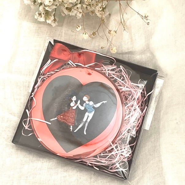 鏡 ミラー バレエ雑貨 バレエモチーフ Maya 横山真弥 バレリーナミラー