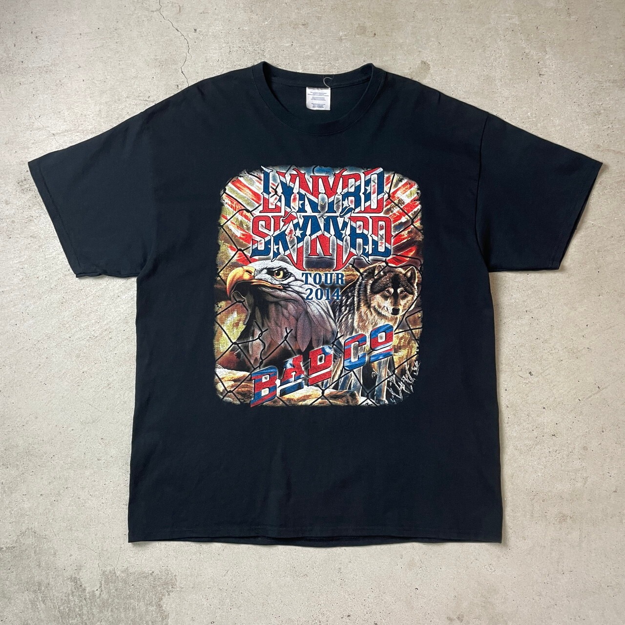 lynyrd skynyrd レーナードスキナード 2014 ツアー バンド Tシャツ 