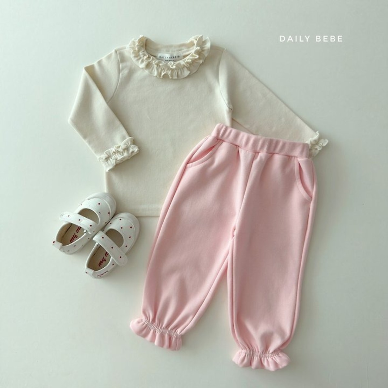 韓国子供服 / 26Autumn / 〖取寄〗DAILYBEBE / シャルルTシャツ / キッズ服 / ジュニア服 / 秋服 *XS~JL*