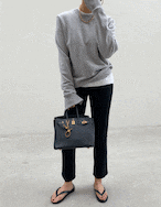 【4年連続BestSeller・再販】Slit-wrist Simple Sweater_2colors