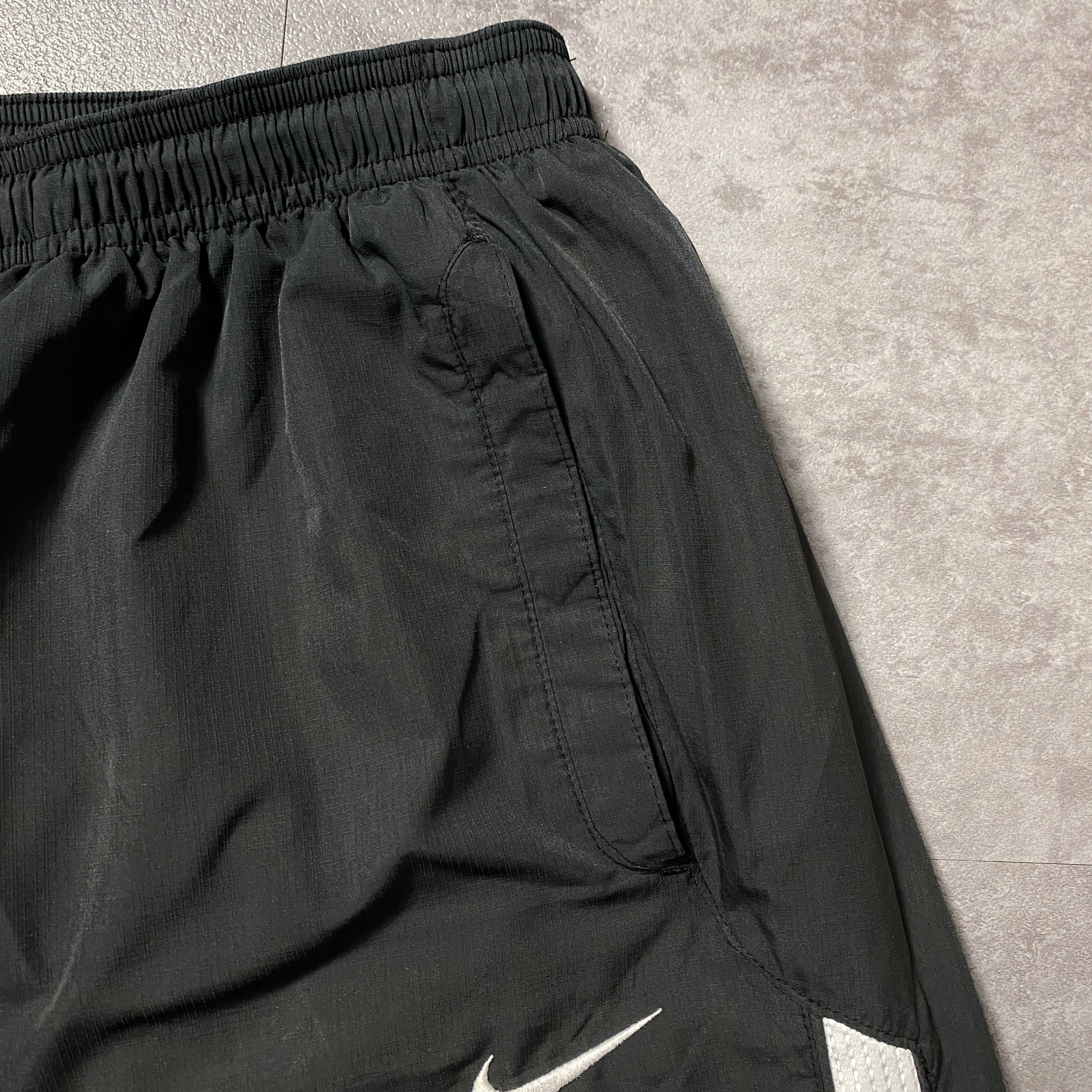 00's NIKE ナイキ スウォッシュ 刺繍ロゴ サイドライン XLサイズ