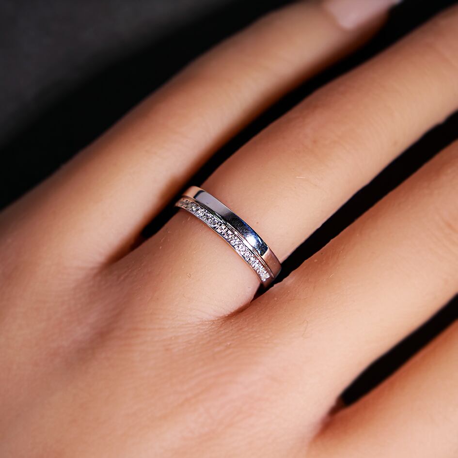【10金ゴールド結婚指輪 マリッジリング】K10 YG PG WG モアサナイト 結婚指輪  マリッジリング ペアリング　シリーズ30