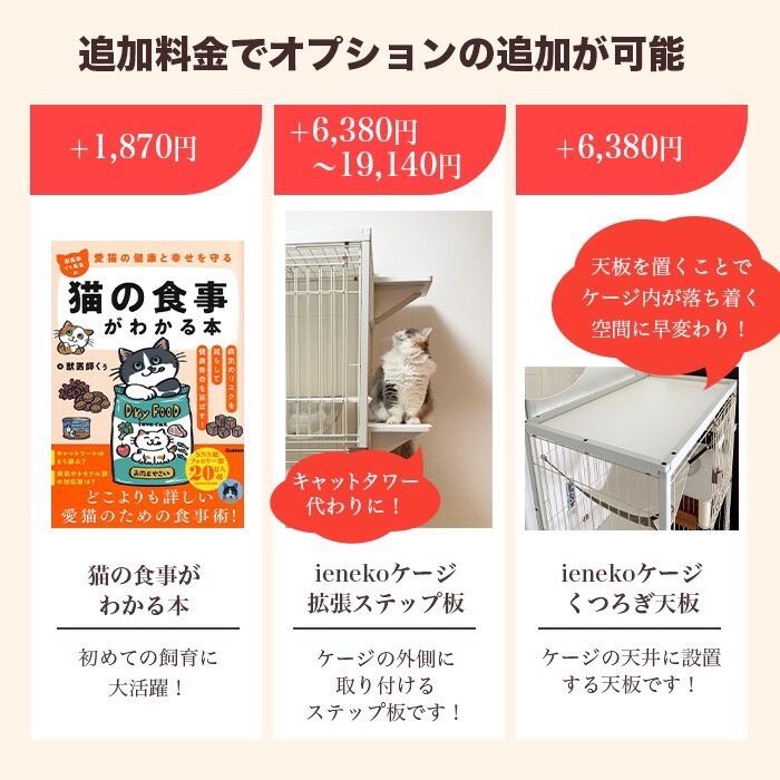 商品の発送は連休明けになります【スターターセット[Mタイプ] ieneko