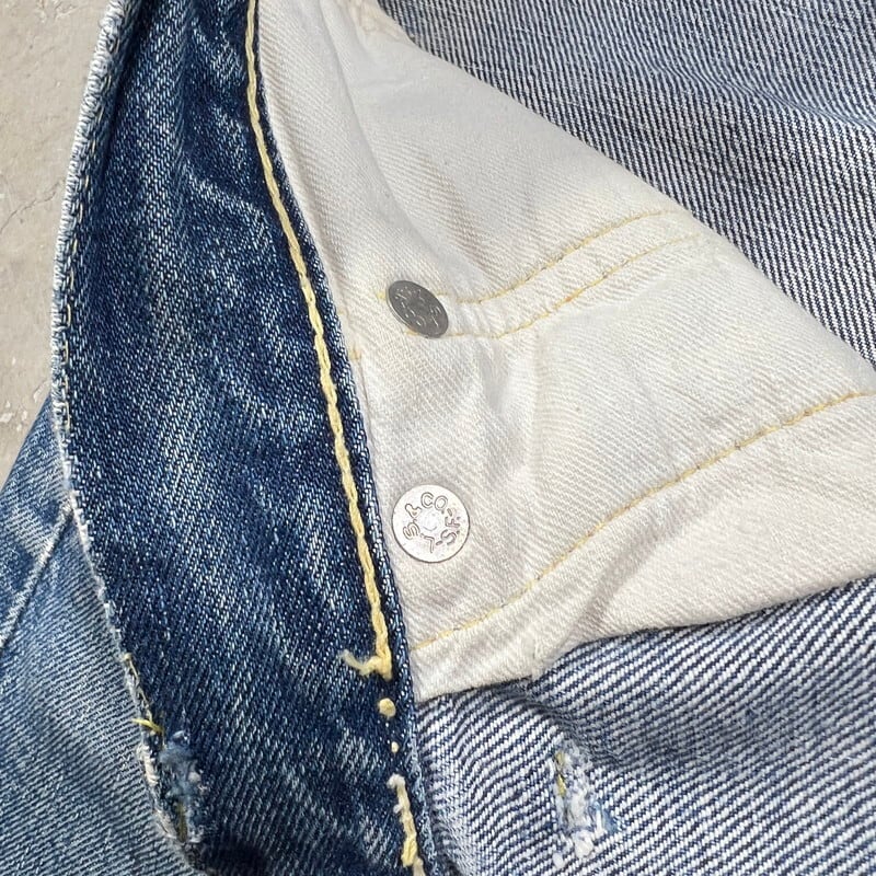 60's LEVI'S リーバイス 501XX デニム ギャラ無し Big E 60's LEVI'S リーバイス 501XX デニム ギャラ無し Big E