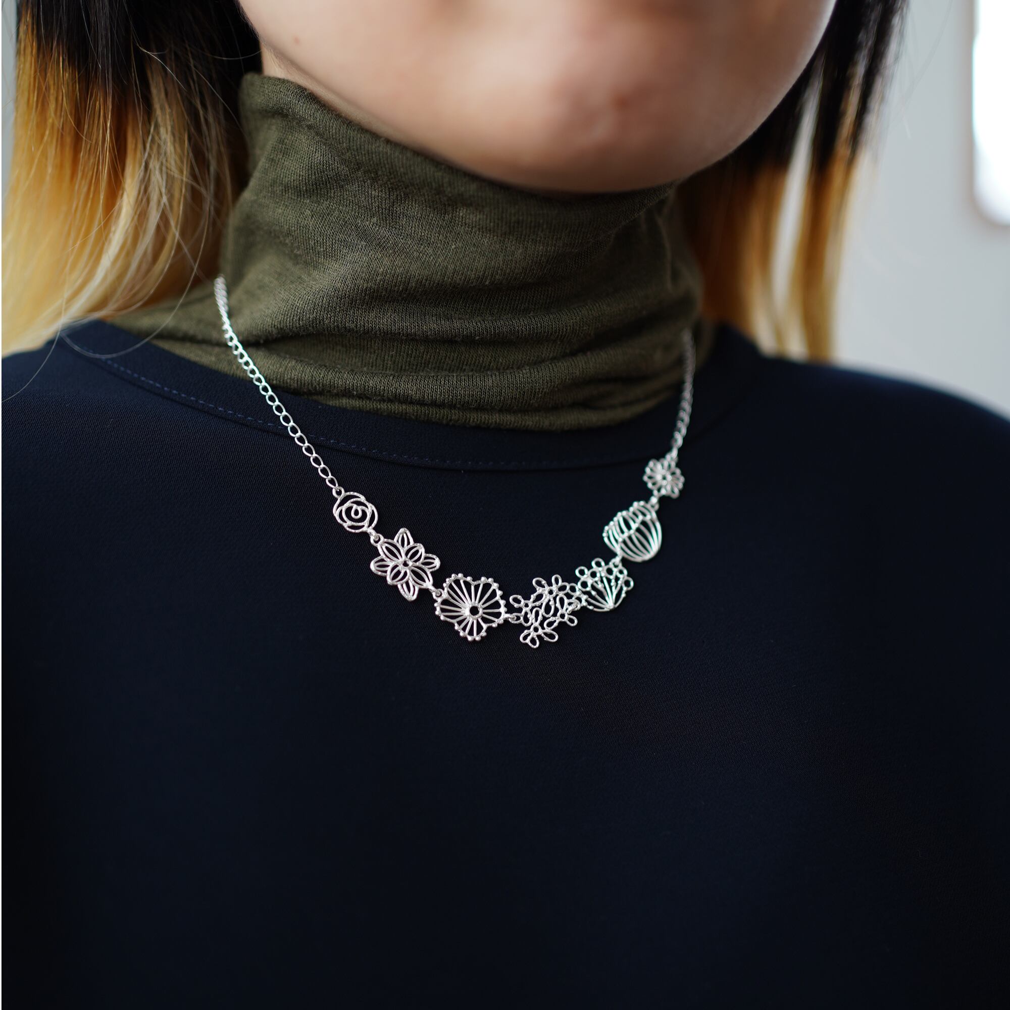 花園 ネックレス