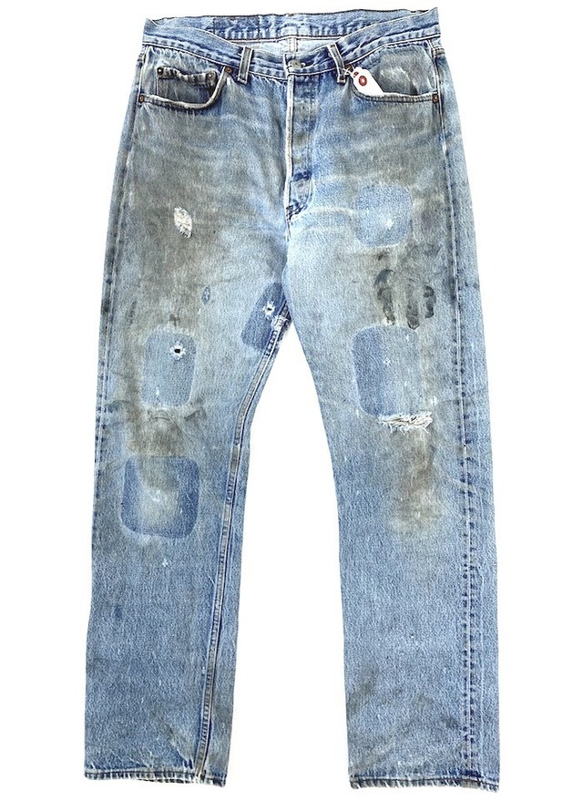 M-196 リーバイス Levis501レギュラー古着 1990年代米国製刻印546  W86cm(ぐるり）L82cm(股下）#copri