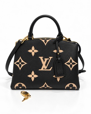 Louis Vuitton  ルイヴィトン バック レディース M58913 プティ・パレ PM ノワールベージュ
