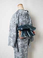 【受注商品】Rumi Rockキモノ「チェルシー」ホワイト　[A1658]