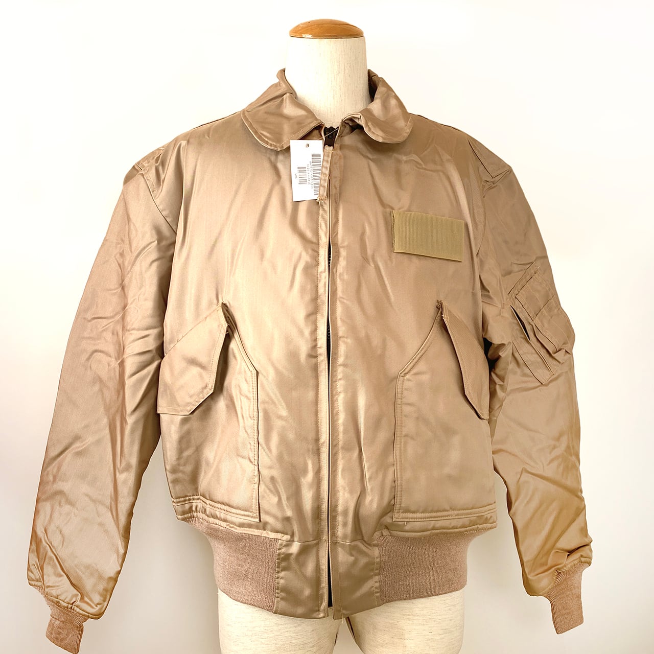 XL 90S CWU-45/P 米軍実物 フライトジャケット SCOVILLワイパー