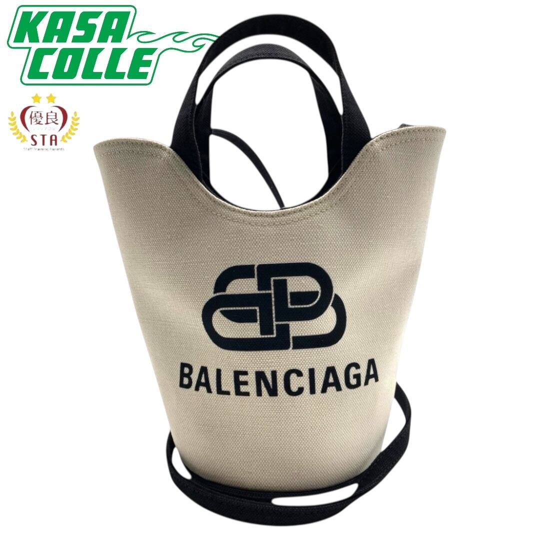 BALENCIAGA】バレンシアガ ハンドバック WAVE バケットバック XS