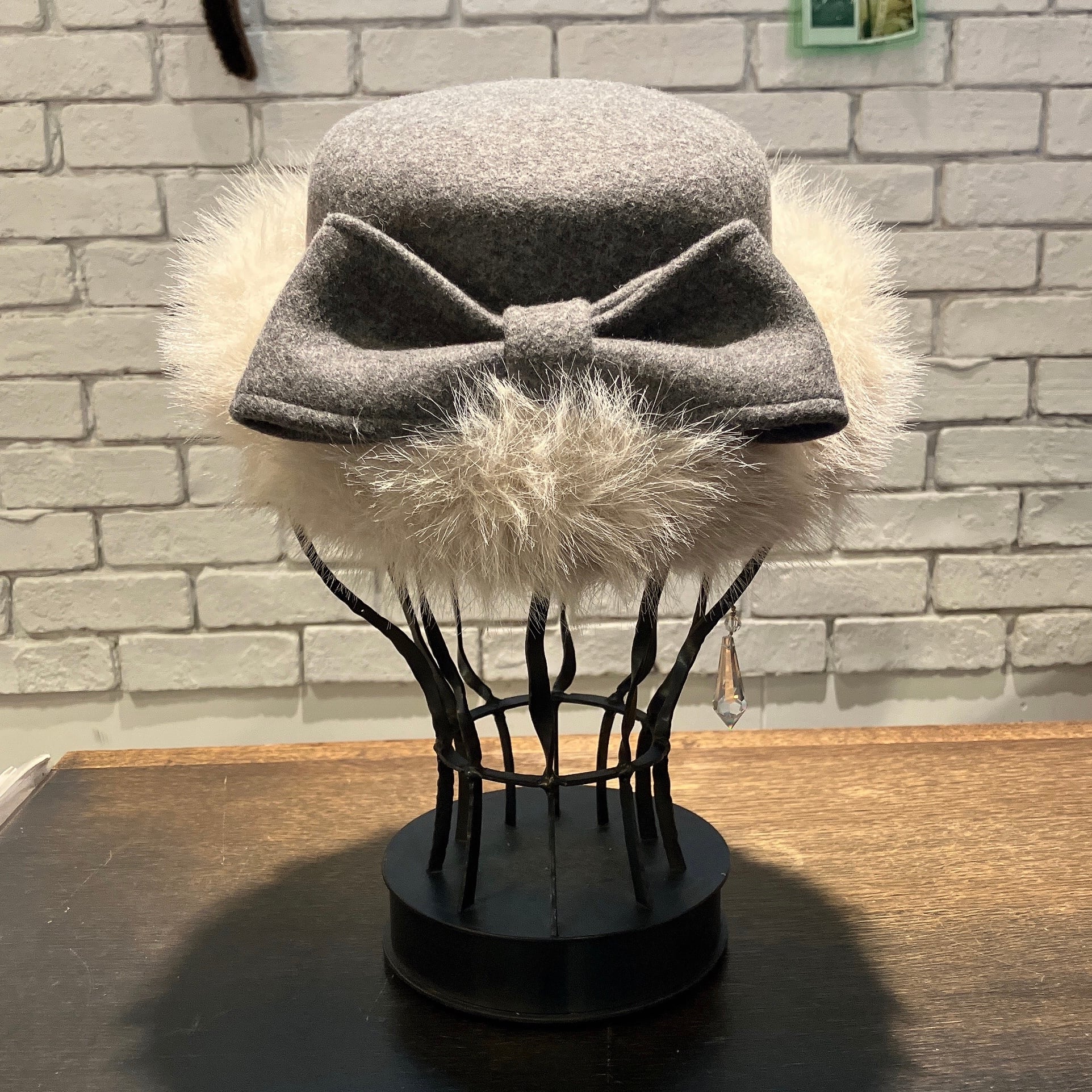 Barairo no Boushi】リボンファートーク帽 トーク ハット R008367