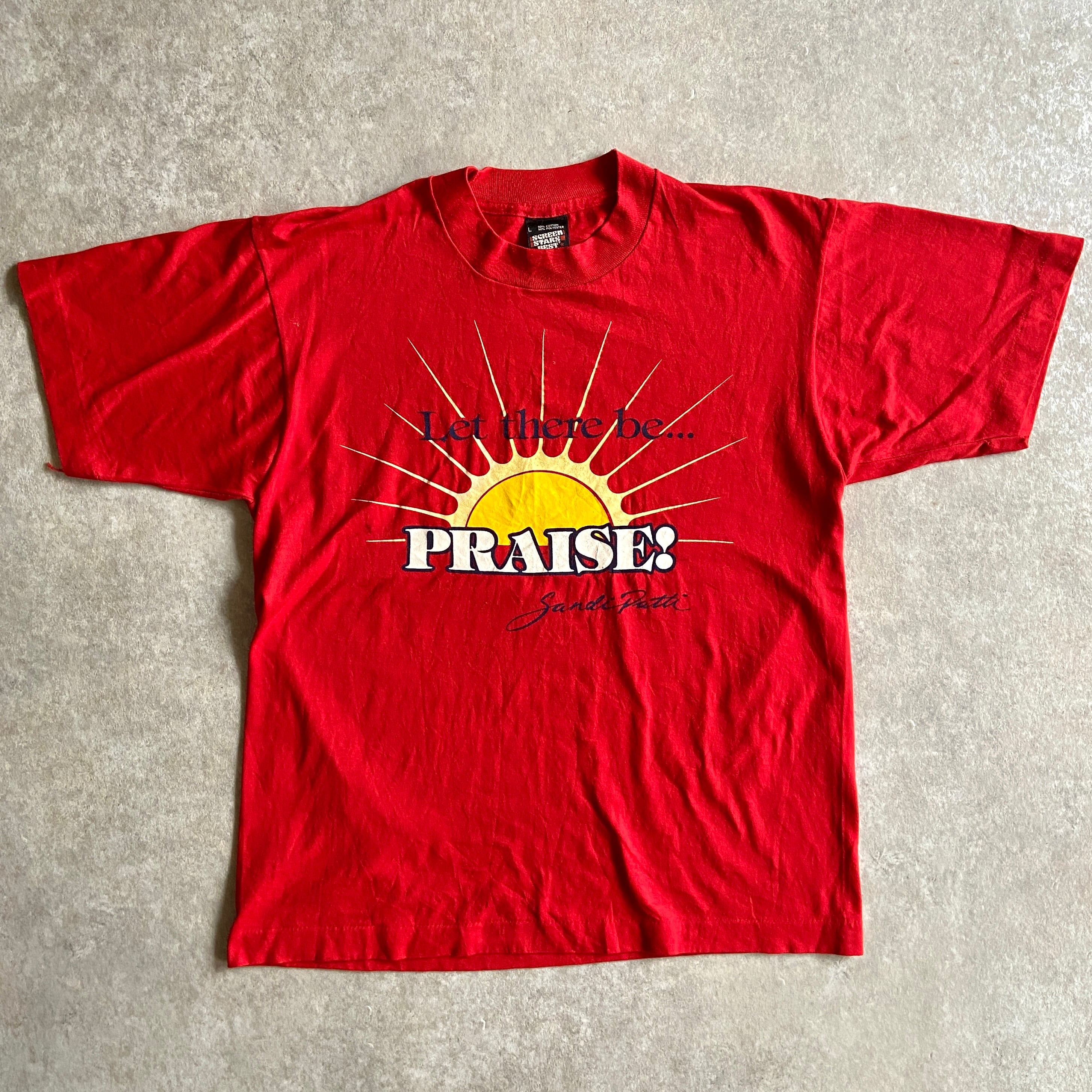 1990s SCREEN STARS Tee L Made in USA H511