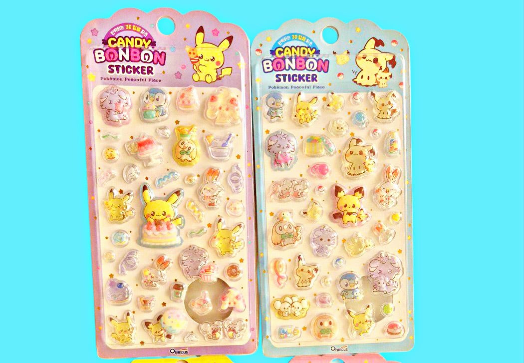 韓国限定正規品】ポケモンキャンディボンボンステッカー | シール