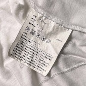 COMME des GARCONS HOMME PLUS コムデギャルソン ガイコツ スカル アート 半袖 Tシャツ S/ホワイト×ブラック メンズ PG-T061 AD2010