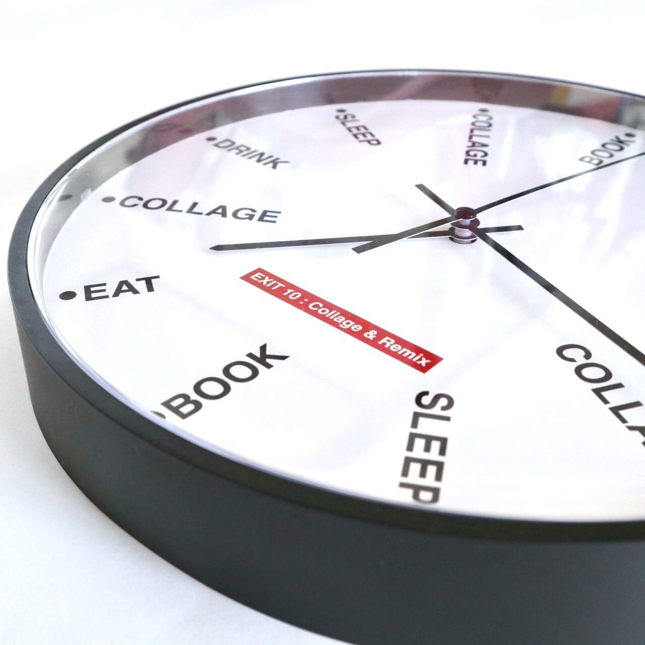 受注生産】EXIT 10 WALL CLOCK | portsidelaboratory STORE