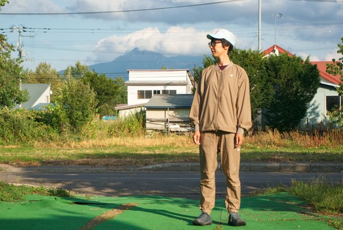 TANNUKI Running（タヌキランニング）   Sato Wind Pant2（サトウインドパンツ）　Woodsmoke