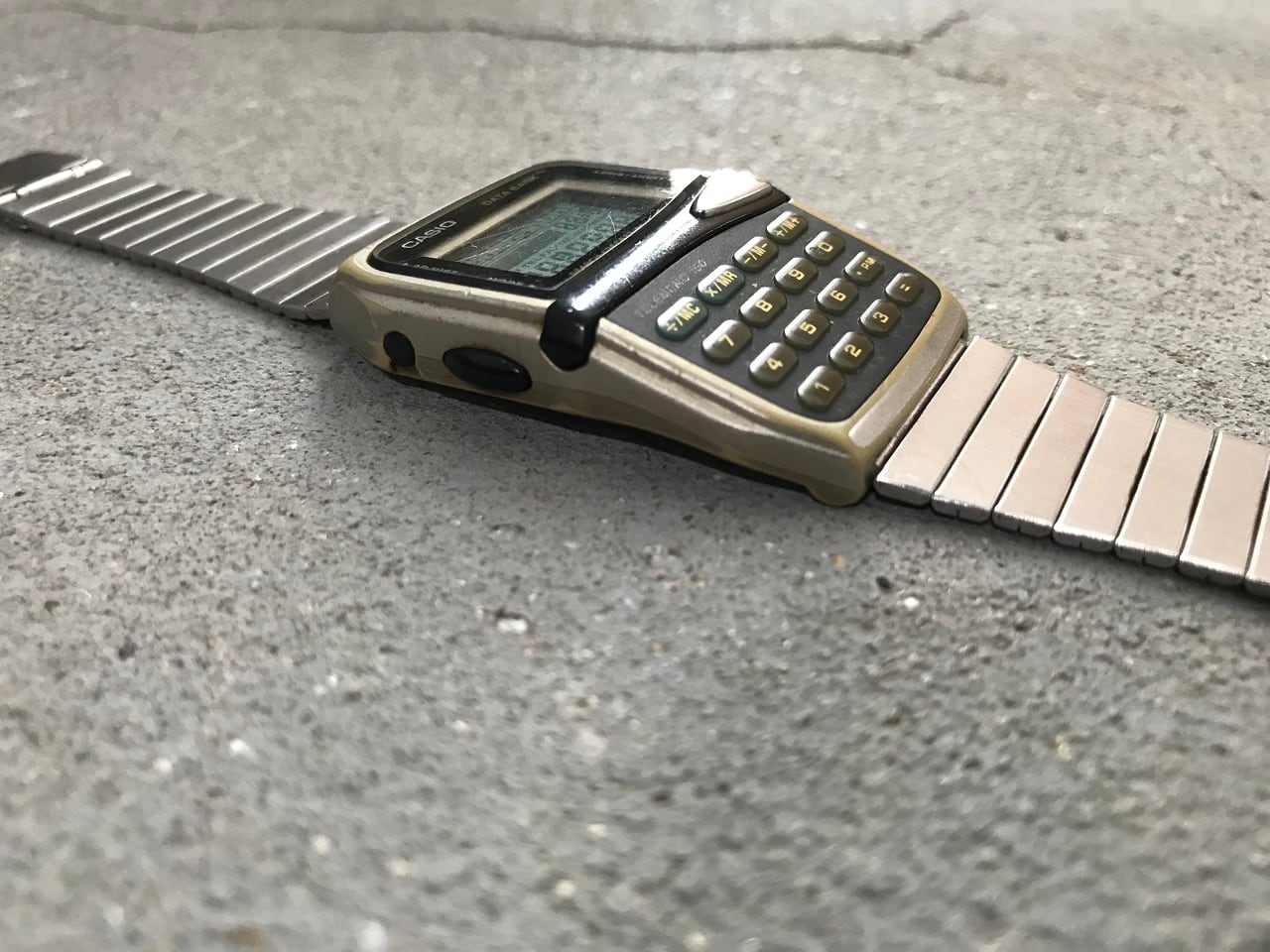 CASIO Data Bank データバンク メンズ 腕時計 廃盤 レア 美品 90s CASIO DATABANK DBM-151 TELEMEMO150 | AFTER DARK