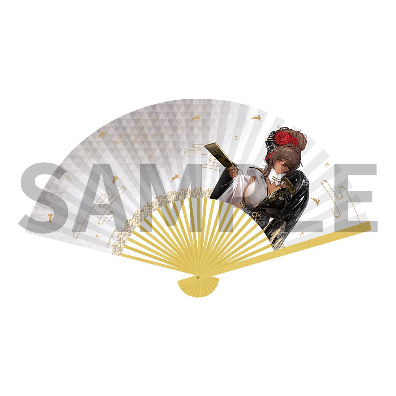 【ストア限定】NIKKE 京扇子 ノワール:ブラックラビット