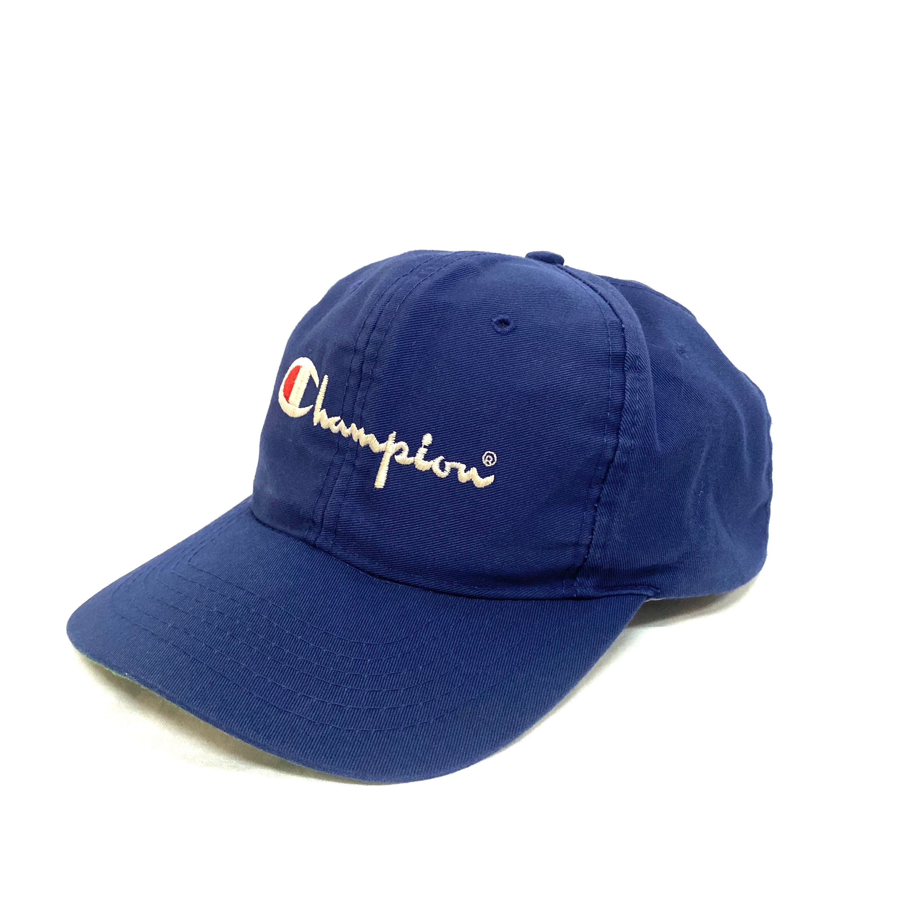 Champion チャンピオン ロゴ 刺繍 ベースボールキャップ スナップ 