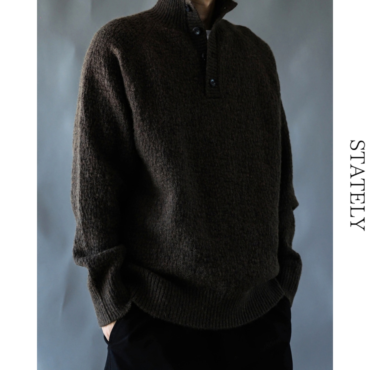 Texture Stand カラーニット/3color_T115・画像7