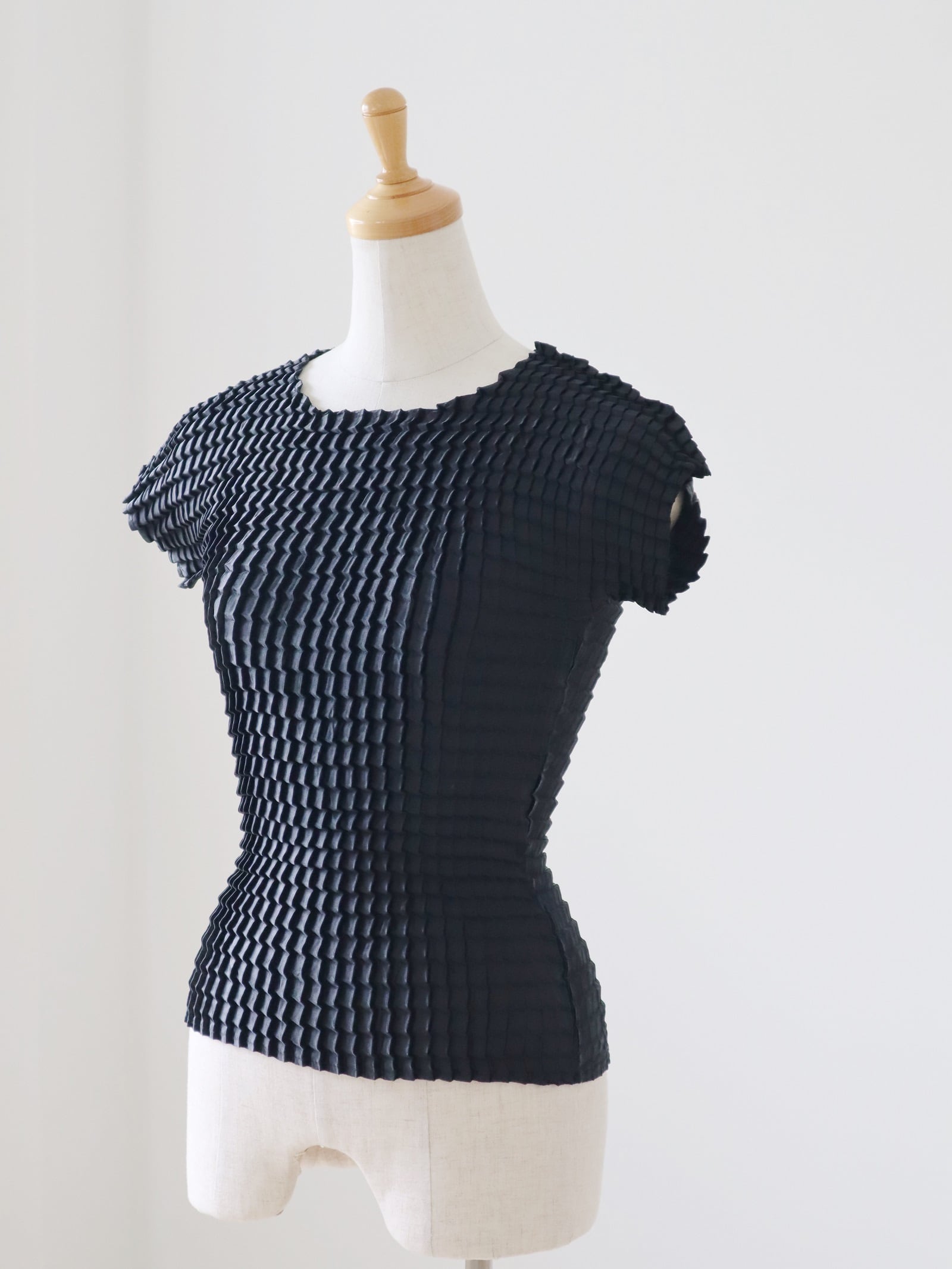 Pleats tops(BLACK)②