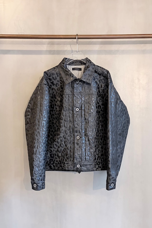 LITTLE.BEDROOM 【◯△⬜︎Ｘ Denim Jacket / BLACK】