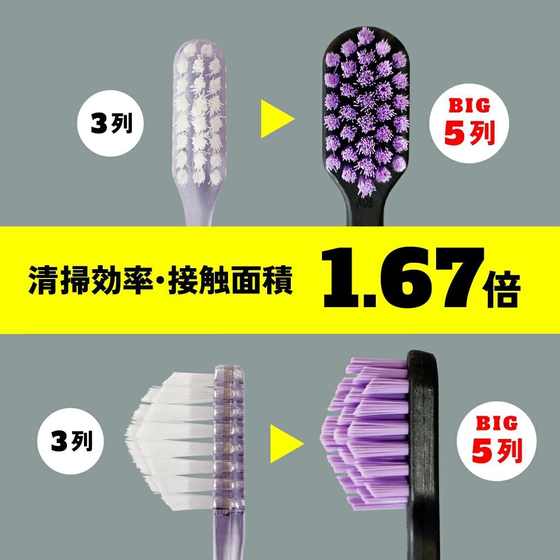 □正規品□ まとめ買いでお得！【6本セット】 奇跡の歯ブラシ BIG