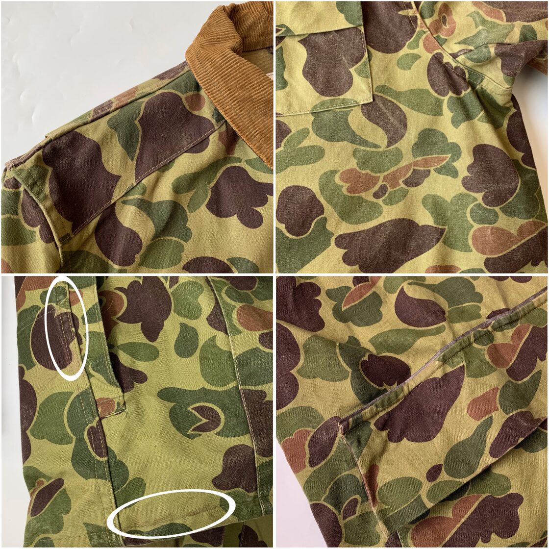 1960s DUXBAK “DUCK HUNTER CAMO HUNTING JACKET “ | PAY ID