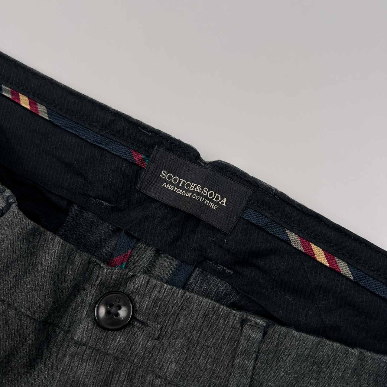 SCOTCH & SODA スコッチアンドソーダ テーパードパンツ ボトムス サイズ W32 /メンズ/チャコールグレー/コロネット代理