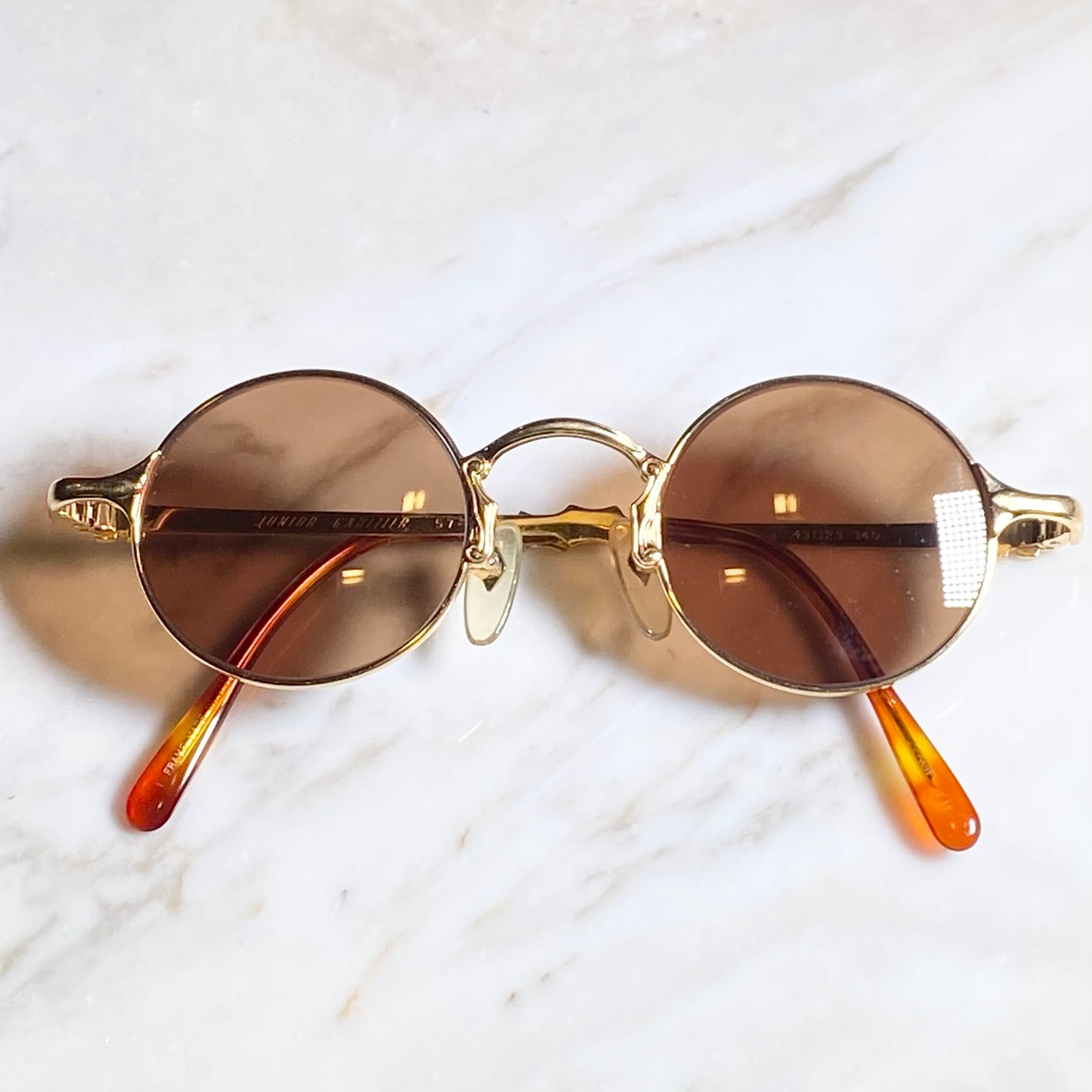 vintage JUNIOR GAULTIER round frame sunglasses “57-4175” | NOIR ONLINE