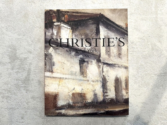 【VA597】【CHRISTIE'S】Japanese Modern & Contemporary Paintings Christies November 2000 /visual book