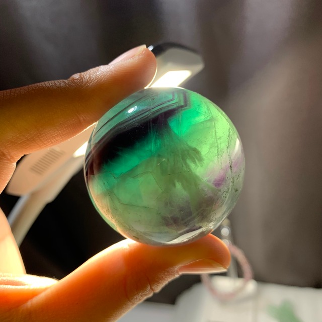 s142エンジェルフェザーフローライトスフィア