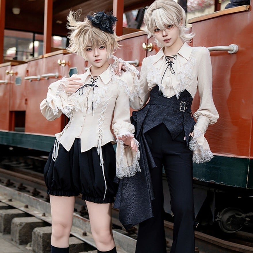 王子系ロリィタ かぼちゃパンツ 少年装×男装コーデ向け｜WithU