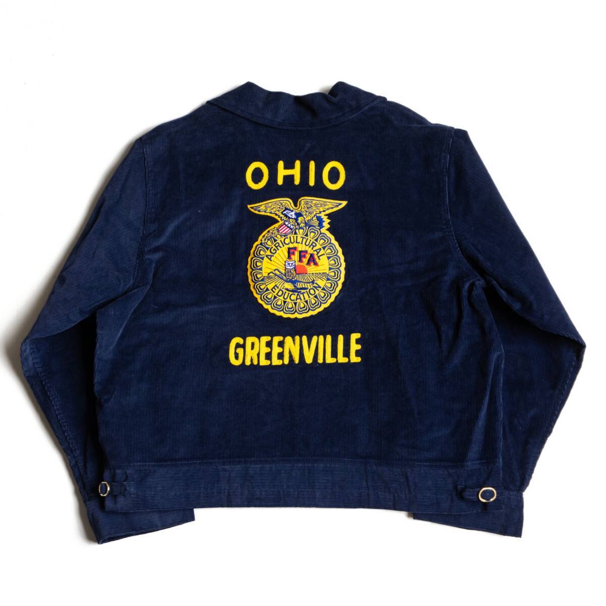 【極美品】 FFA ファーマーズ ジャケット【ワーク ジャケット】 48 OHIO コーデュロイ 刺繍 古着 26030218 極美品】 FFA ファーマーズ ジャケット【ワーク ジャケット】 48 OHIO
