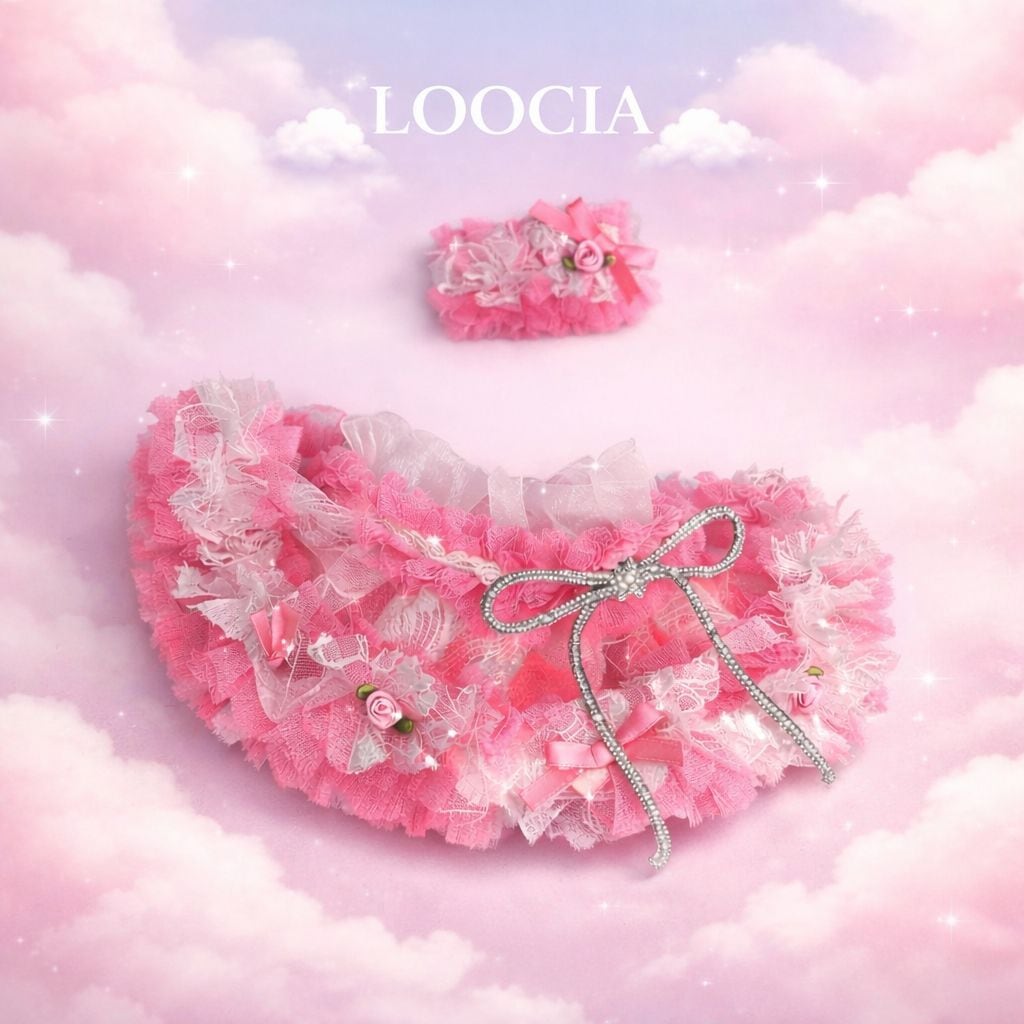 予約【Loocia】Dream Cape (Pink)