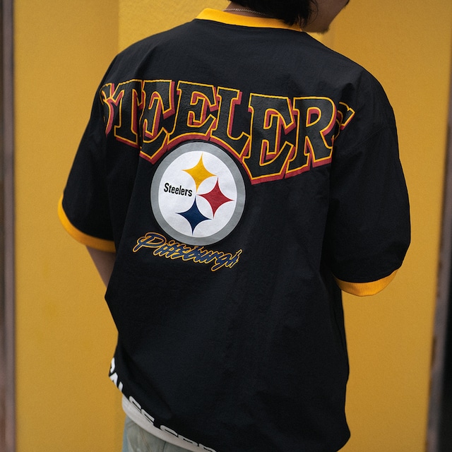 × NFL STEELERS S/S NYLON GAME SH