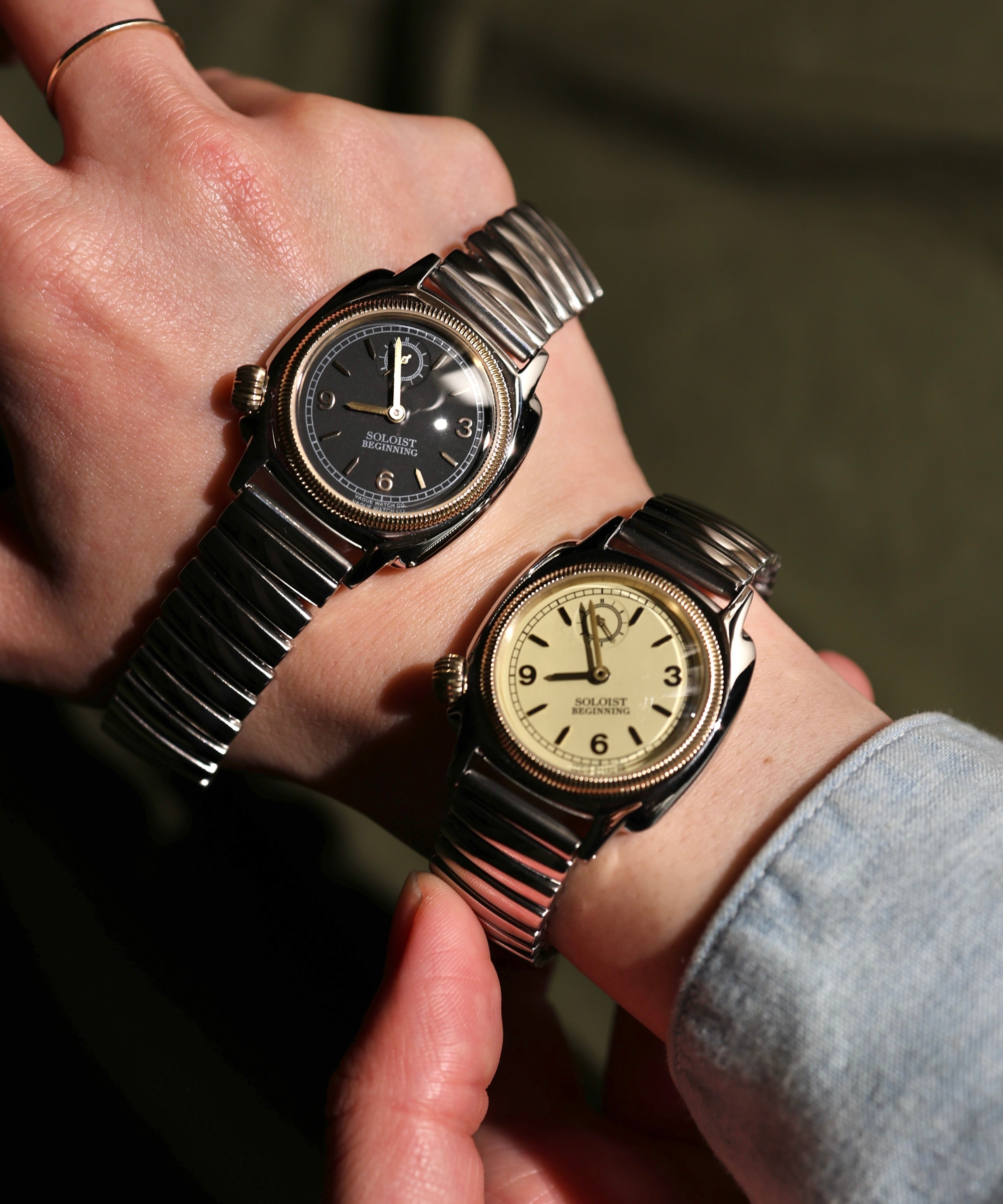 VAGUE WATCH CO. / TAKAHIROMIYASHITA The SoloIst. Coussin BEGINNING