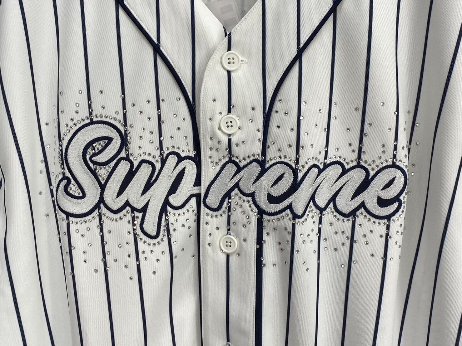 Rhinestone Baseball Jersey