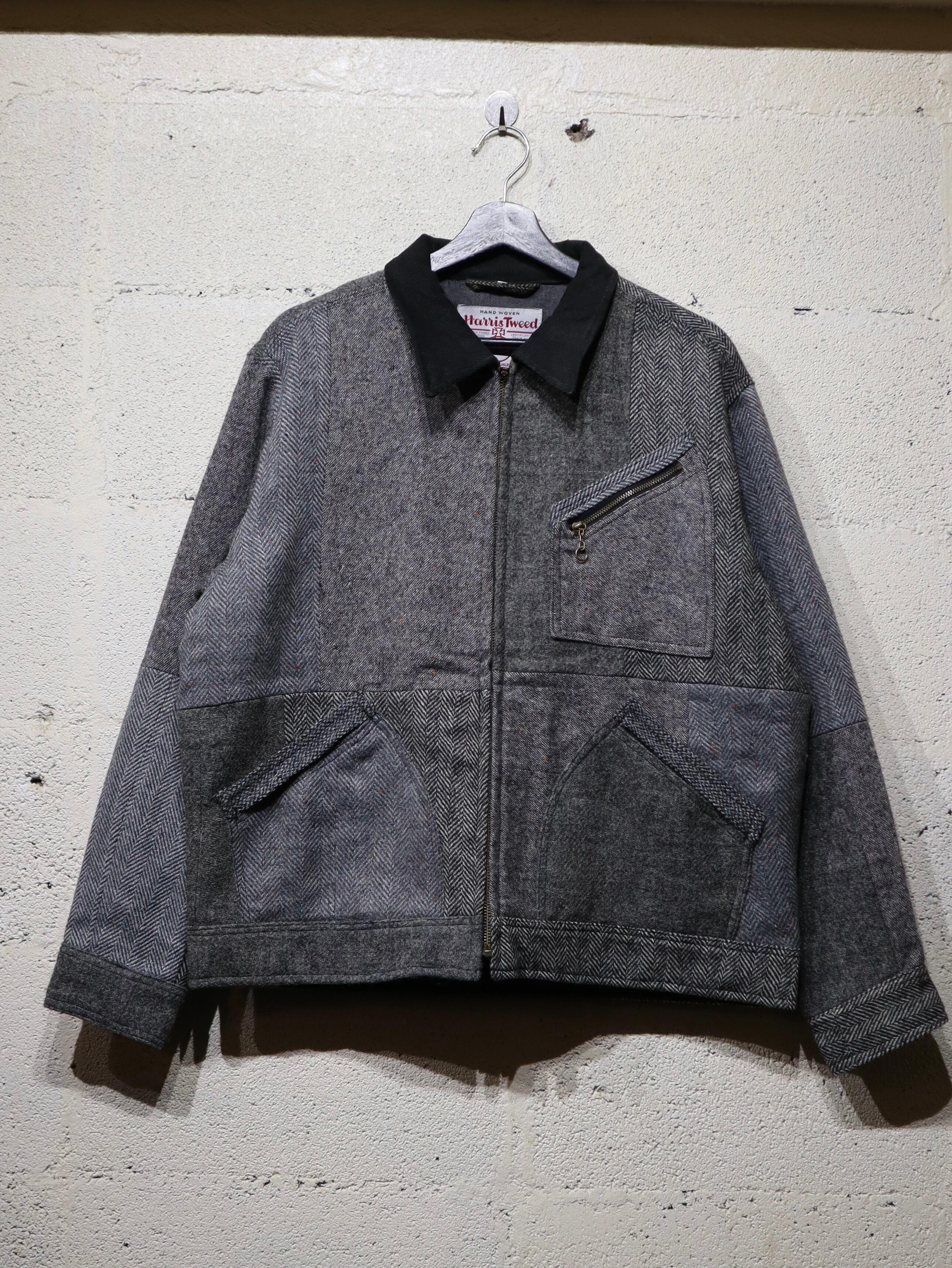 Harris Tweed Sports jacket(91B) GRAY サイズ1 B-2